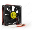 Вентилятор Gembird FANCASE-4 80x80x25, втулка MOLEX 2600rpm