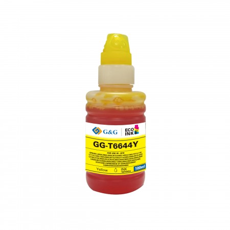 Картридж Epson L100/L200/L300 G&G GG-C13T66444A Yellow 100ml