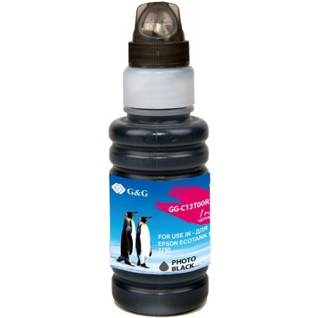 Контейнер Epson 106BK C13T00R140 G&G Black 70мл L7160/7180