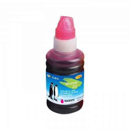 Контейнер HP DJ GT52M Magenta 100ml G&G GT5810/5820/5812