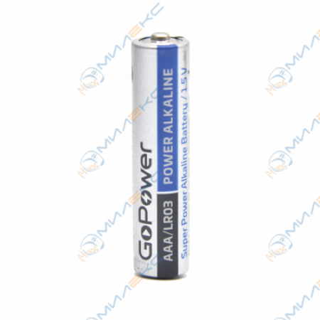Батарея GoPower LR03 Shrink Alkaline AAА 1.5V Батарея GoPower LR03 Shrink Alkaline AAА 1.5V