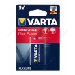 Батарея Крона VARTA 6LR61/1BL LONGLIFE MAX POWER Alkaline