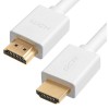 Кабель Greenconnect HDMI 0.3m v2.0 GCR-HM761-3m, белый