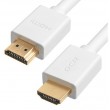 Кабель Greenconnect HDMI 0.3m v2.0 GCR-HM761-3m, белый