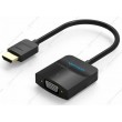 Конвертер HDMI - VGA Vention ACHBB, + аудио