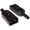 Вилка 220В Lanmaster LAN-IEC-320-C14 IEC 60320 C14 10A 250V