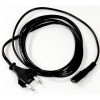 Кабель питания аудио/видео VCOM VDE 2-pin CE023-CU0.5-1.8M