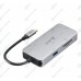 Адаптер USB Type-C 8-in-1 ACD Fusion C108