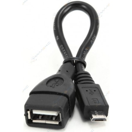 Кабель USB 2.0 AF/MicroB OTG Gembird/Cablexpt A-OTG-AFBM-001