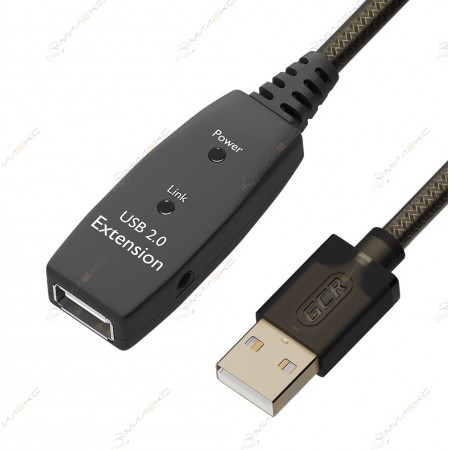 Кабель USB 2.0 AM/AF 3m Greenconnect GCR-53793
