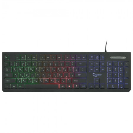 Клавиатура Gembird KB-250L, USB, чёрная Клавиатура Gembird KB-250L, USB, чёрная