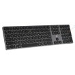 Клавиатура Оклик K867W Black/Grey, Wireless USB/3xBT