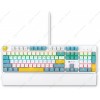 Клавиатура Оклик K951X механическая белый USB Multimedia LED
