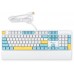 Клавиатура Оклик K951X механическая белый USB Multimedia LED