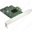 Контроллер Exegate EXE-503 EX283710RUS PCI-E2.0 4xSATA3 OEM Контроллер Exegate EXE-503 EX283710RUS PCI-E2.0 4xSATA3 OEM