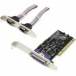 Контроллер ST-Lab I420 PCI 2xCOM+LPT RTL Контроллер ST-Lab I420 PCI 2xCOM+LPT RTL