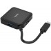 Концентратор USB-C Hama H-200112 USB-C hub 4порт. черный