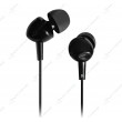 Наушники BBK EP-1103S 1.2м черный проводные
