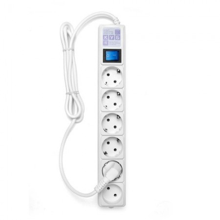Сетевой фильтр Power Cube SPG(5+1)-16B-1,9М 1.9м 6р 16А