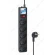 Сетевой фильтр Power Cube SPG5-С3 3м 5 розеток чёрный 10A