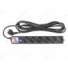 Сетевой фильтр Power Cube SPG6-B2 5м 6р черн. 16А (3*1,5)