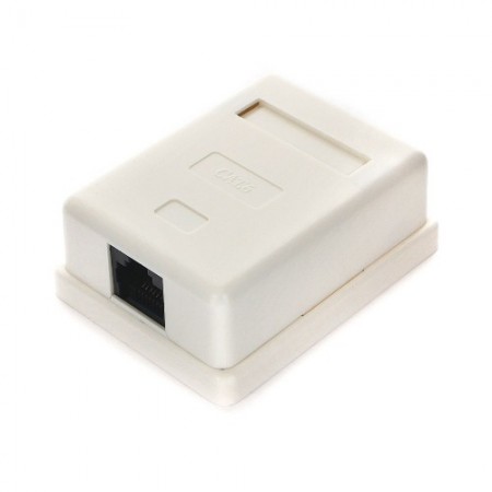 Розетка RJ-45 cat.6 одинарная Gembird NA216