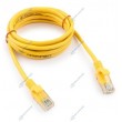 Patch cord UTP5e 2m Gembird PP10-2M/Y Жёлтый, медный