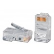 Коннектор Gembird RJ-45 cat.5 UTP 8P8C Коннектор Gembird RJ-45 cat.5 UTP 8P8C