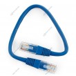 Patch cord UTP5e 0.25m Gembird PP10-0.25M/B Синий Медный