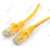 Patch cord UTP5e 0.25m Gembird PP10-0.25M/Y Жёлтый Медный Patch cord UTP5e 0.25m Gembird PP10-0.25M/Y Жёлтый Медный