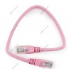 Patch cord UTP5e 0.25m Gembird PP12-0.25M/RO Розовый Patch cord UTP5e 0.25m Gembird PP12-0.25M/RO Розовый