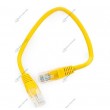Patch cord UTP5e 0.25m Gembird PP12-0.25M/Y Жёлтый Patch cord UTP5e 0.25m Gembird PP12-0.25M/Y Жёлтый