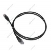 Patch cord UTP5e 0.15m TWT TWT-45-45-0.15-Bk Black Patch cord UTP5e 0.15m TWT TWT-45-45-0.15-Bk Black