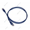 Patch cord UTP5e 0.15m TWT TWT-45-45-0.15-BL Blue