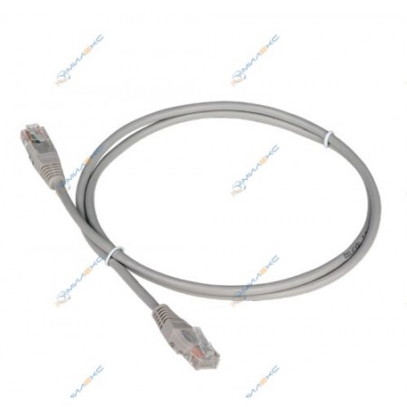 Patch cord UTP5e 0.15m TWT TWT-45-45-0.15-GY Grey