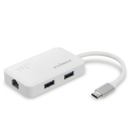 Сетевой адаптер Edimax EU-4308 USB-C -> LAN + 3xUSB3.0