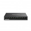 Коммутатор Mercusys MS110P 10-портовый, 8 портов 10/100М PoE Коммутатор Mercusys MS110P 10-портовый, 8 портов 10/100М PoE