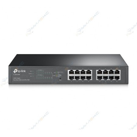 Коммутатор TP-Link TL-SG1016PE 16-портовый гигабитный