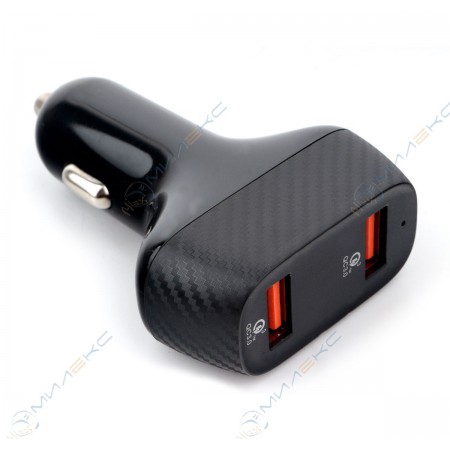 АЗУ USB Cablexpert MP3A-UC-CAR19 2хUSB-Type-A 36W АЗУ USB Cablexpert MP3A-UC-CAR19 2хUSB-Type-A 36W