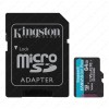 Флеш карта micro SD64Gb Kingston SDCG3/64GB Class 10 Canvas