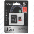Флеш карта MicroSD16GB Netac P500 Extreme NT02P500PRO-016G-R