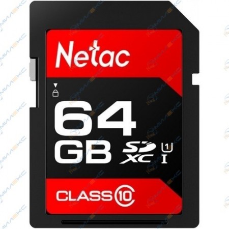 Флеш карта SDXC 64GB Netac P600 Class 10 NT02P600STN-064G-R Флеш карта SDXC 64GB Netac P600 Class 10 NT02P600STN-064G-R